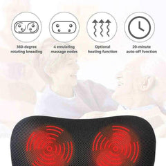 NAIPO Back and Neck Massager Pillow with Heat - Pixel Zones