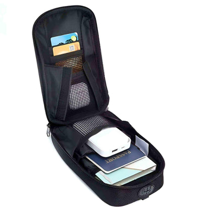 OZUKO 9442 Unisex Hard Shell Shoulder Bag - Pixel Zones