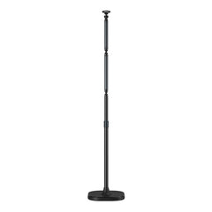 TELESIN Phone Floor Stand with Articulating Arm and MagSafe – 360° Adjustable Mount, Heavy-Duty Base, Foldable Design – Black/Silver