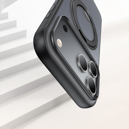 Mcdodo iPhone 17 Series Case with Magnetic 360° Ring Stand and Capture Button