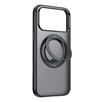 Mcdodo iPhone 17 Series Case with Magnetic 360° Ring Stand and Capture Button