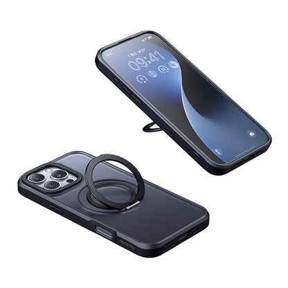 Mcdodo Magnetic Ring Stand Case for iPhone 16 Pro / iPhone 16 Pro Max