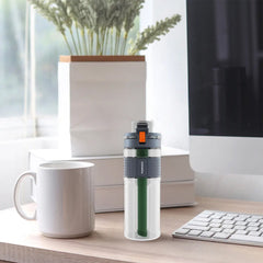 Porodo Lifestyle 2-Stage Filtration Water Bottle – BPA-Free, 600mL