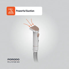 Porodo Lifestyle Pet Grooming Kit Trimmer & Vacuum – White - PD-LFST081-WH