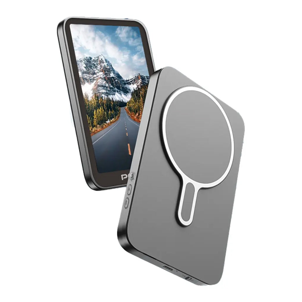 Porodo Lifestyle Selfie Screen Monitor – Magnetic Mirroring Device | 4.02" HD, 180° Rotation