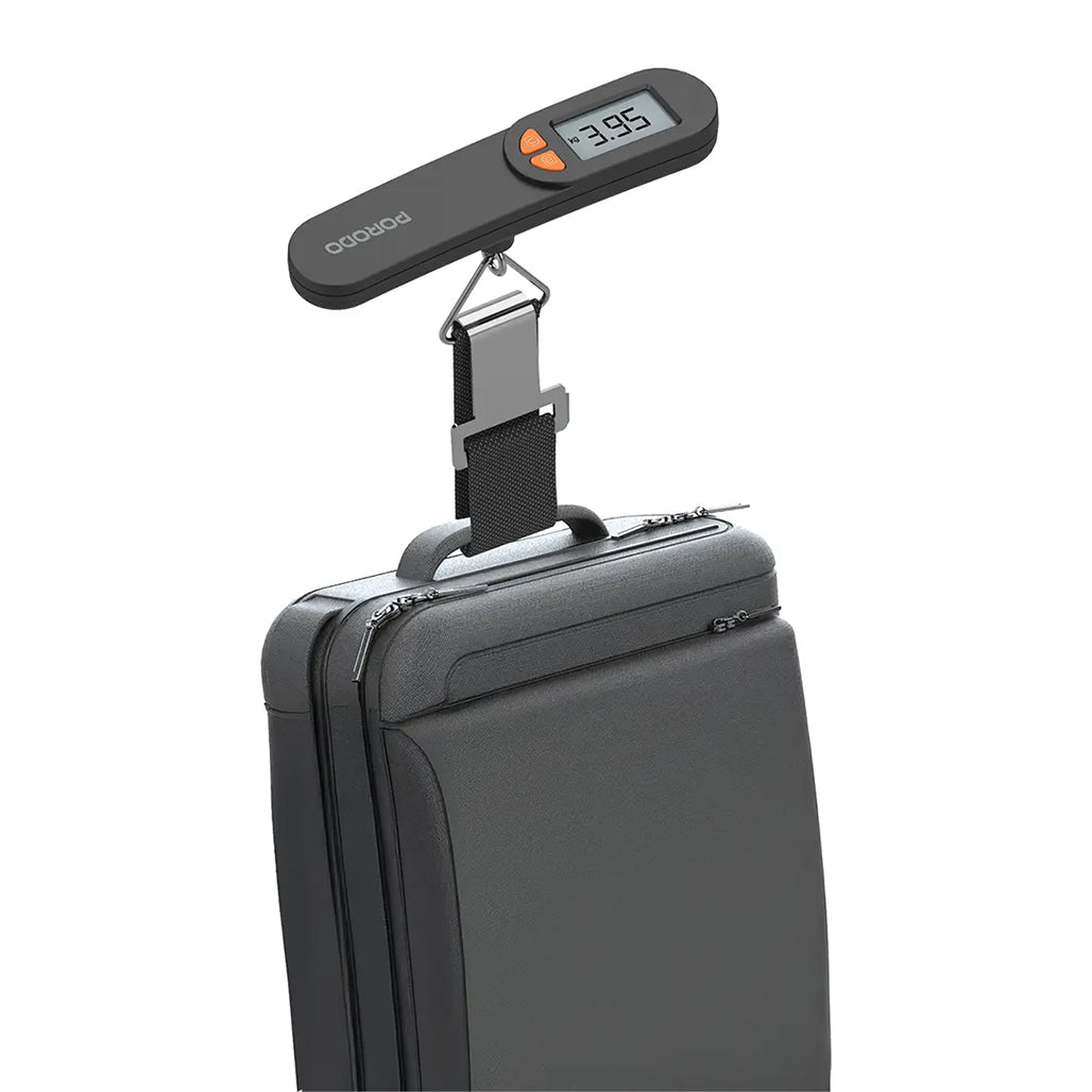 Porodo Lifestyle Accuscale High-Precision Luggage Scale – Black - PDLFST205BK