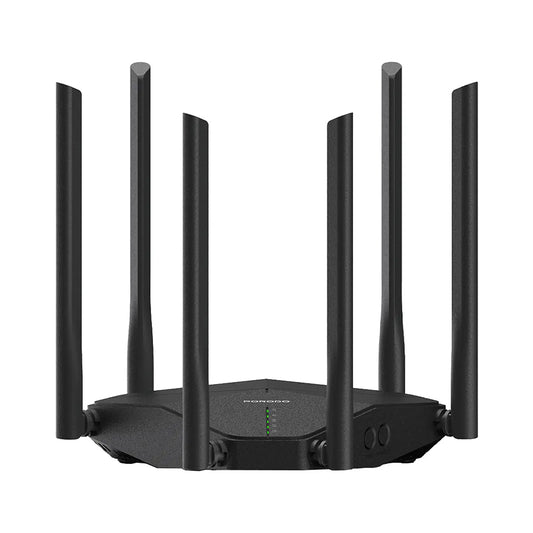 Porodo Dual Band Portable Wi-Fi Router - Black - PDLFST207BK