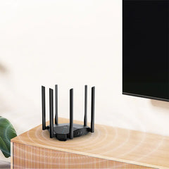 Porodo Dual Band Portable Wi-Fi Router - Black - PDLFST207BK
