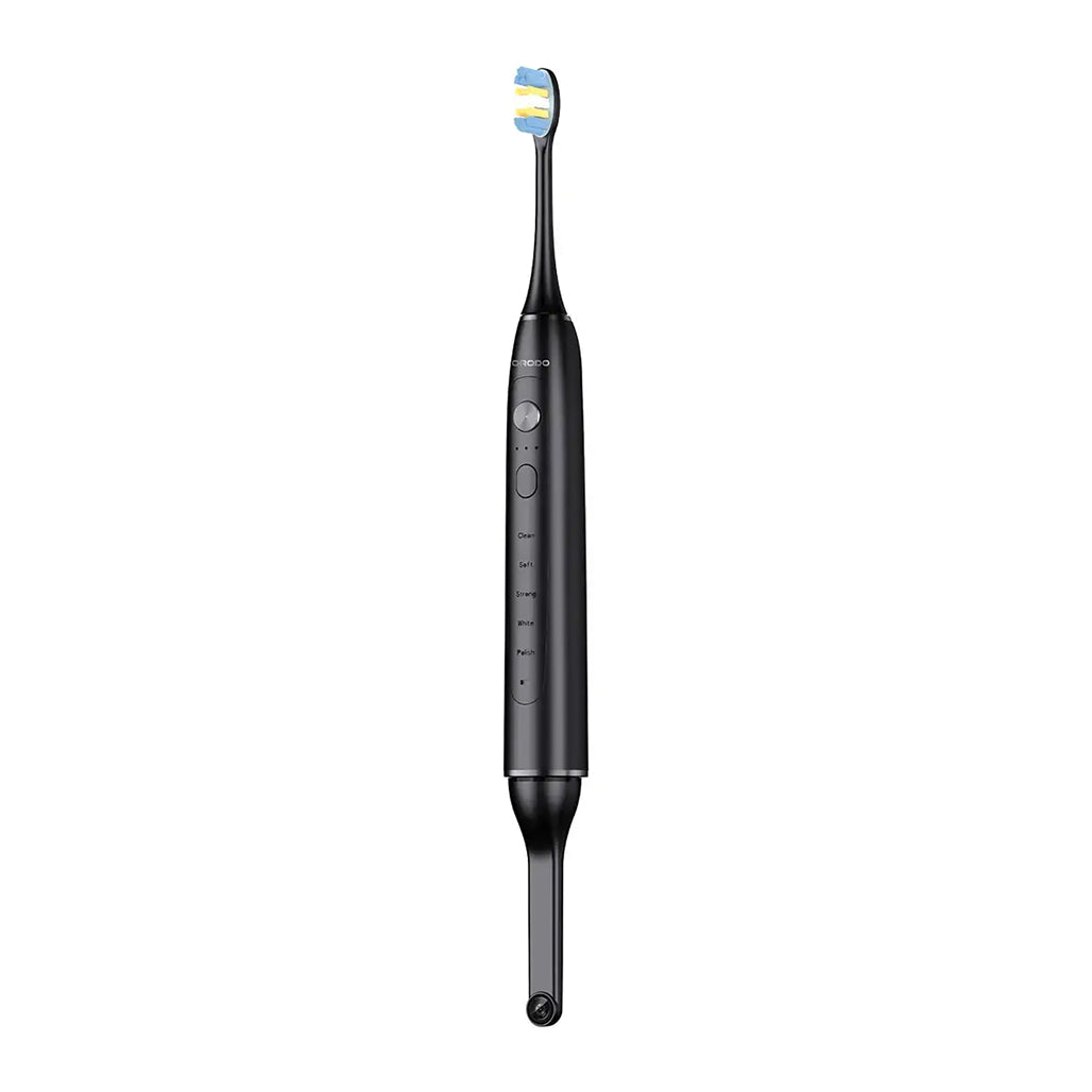 Porodo Lifestyle Smart Sonic Visual Electric Toothbrush – Black - PDLFSTETCBK