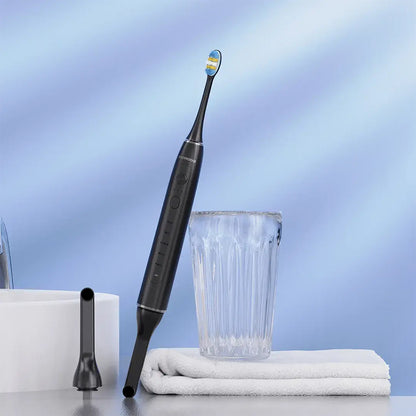 Porodo Lifestyle Smart Sonic Visual Electric Toothbrush – Black - PDLFSTETCBK