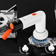 Porodo Lifestyle MiniSpin Electric Cleaning Brush – White - PDS3CBWH