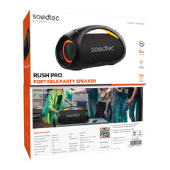 Porodo Soundtec Rush Pro Portable Party Speaker – Black - PDSTES31BK