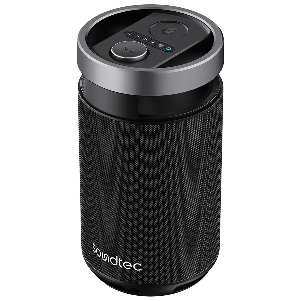 Porodo Soundtec Tiesto Portable Karaoke Speaker – Black - PDSTGW62BK