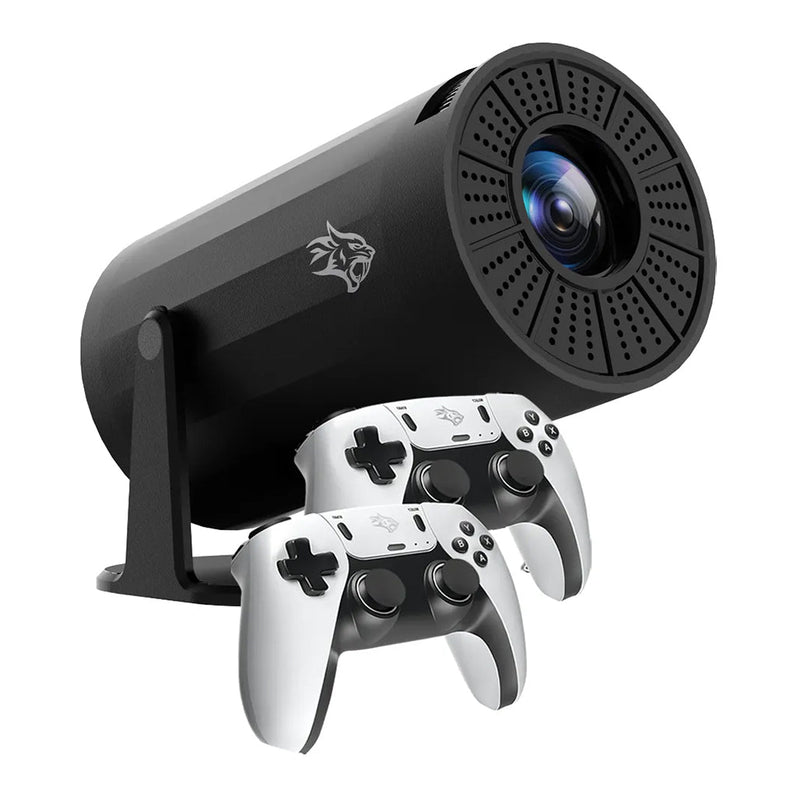 Porodo Gaming Projector with Controllers - Black