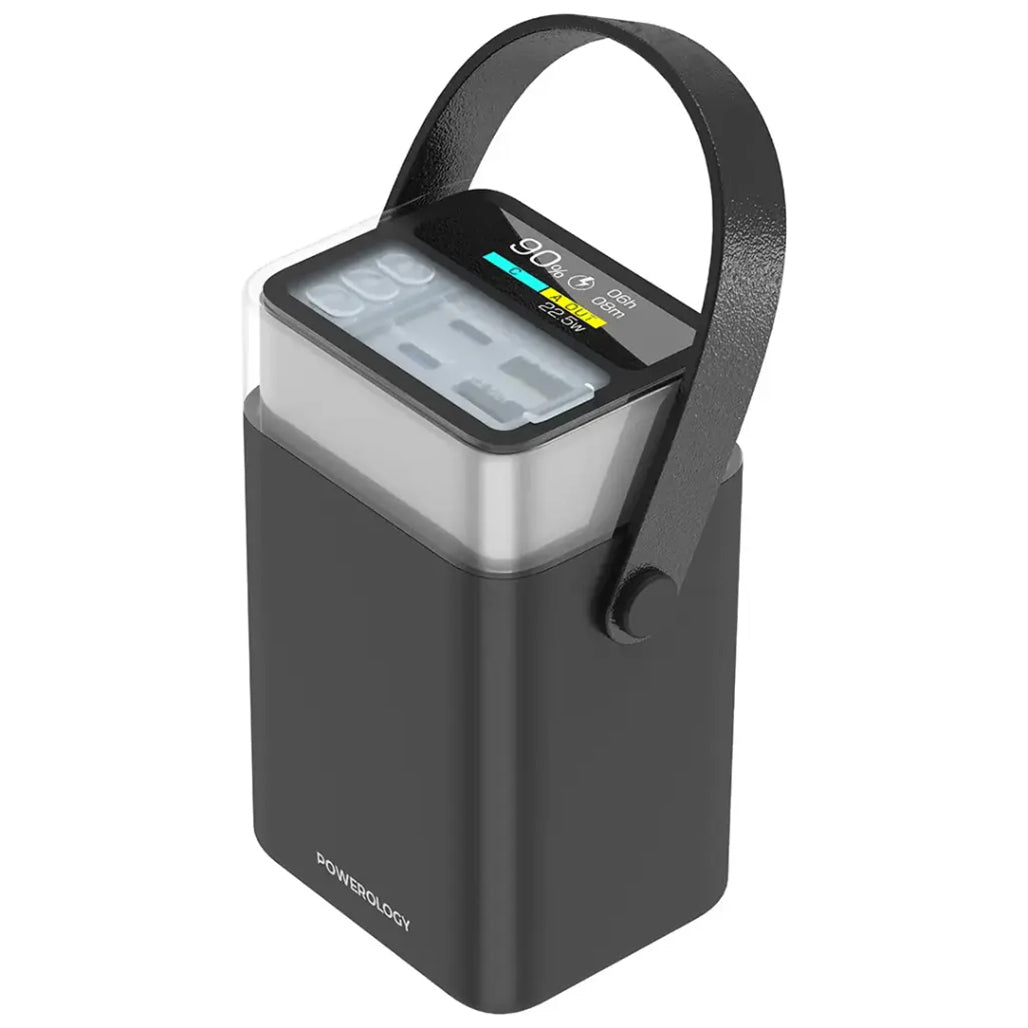 Powerology Halo Beam 40000mAh Power Bank PD 65W – PPBCHA92BK