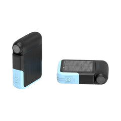 Powerology Sante 10000mAh Solar Power Bank – Black - PPBDS05BK