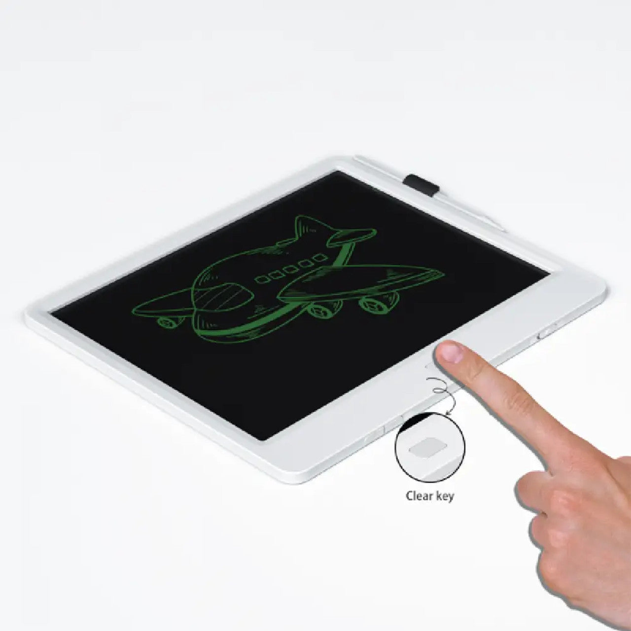 WIWU LCD Drawing Board 10" – White (LDB10W) | Portable Pressure-Sensitive Writing Tablet