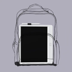 WIWU LCD Drawing Board 13.5" – White (LDB13.5W) | Portable Pressure-Sensitive Writing Tablet