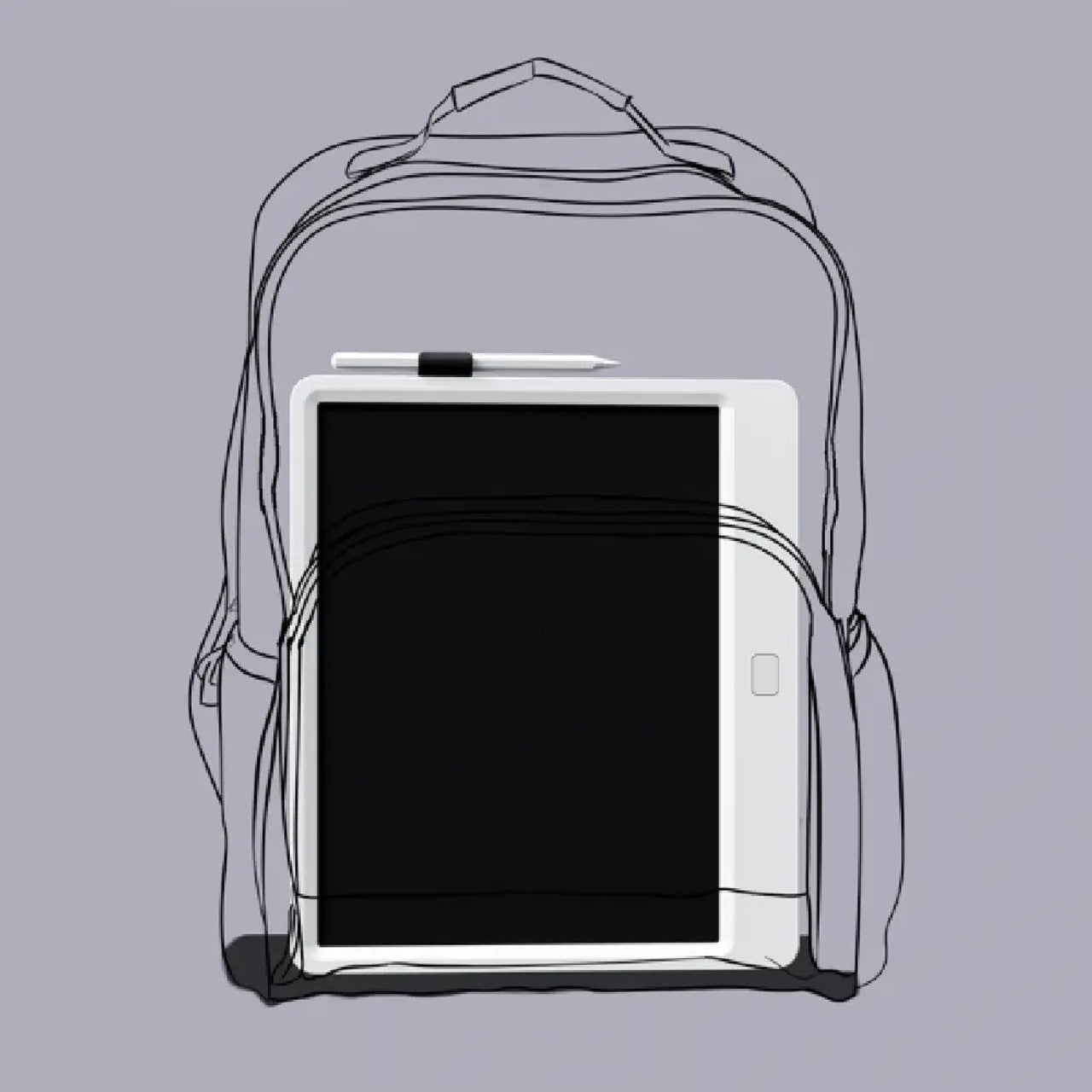 WIWU LCD Drawing Board 10" – White (LDB10W) | Portable Pressure-Sensitive Writing Tablet