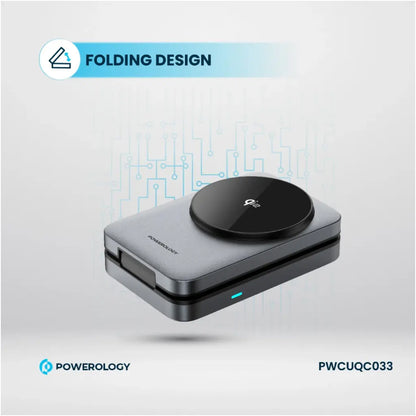Powerology Qi2 Fast Charging Multi-Device Hub – Black - PWCUQC033