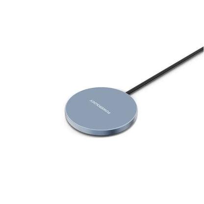 Powerology Elero Qi2 Magnetic Wireless Charger - Gray - PWMWCV28GY