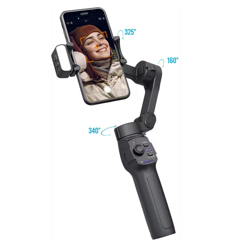 Porodo 3‑Axis Magnetic Fill‑Light Gimbal – 780 min Run Time