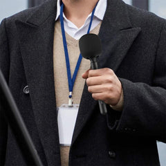 Porodo LFS133 2 in 1 Dual-Device Wireless Lavalier Microphone – 2.4GHz