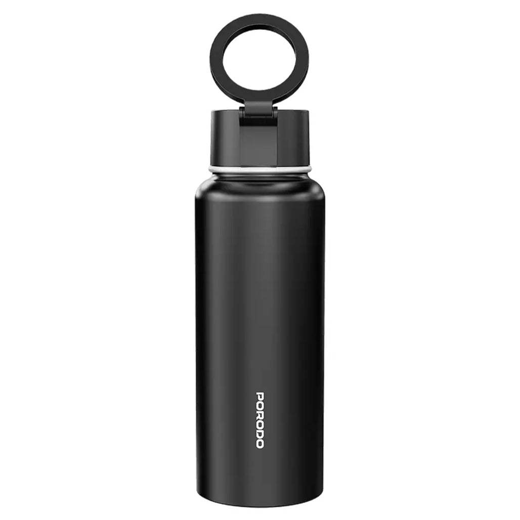Porodo Lifestyle 1L Magnetic Mount Stainless Steel Water Bottle | LFS134