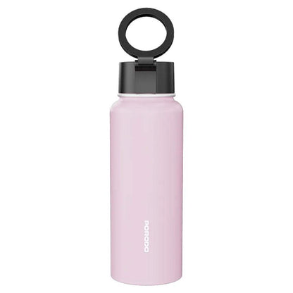 Porodo Lifestyle 1L Magnetic Mount Stainless Steel Water Bottle | LFS134