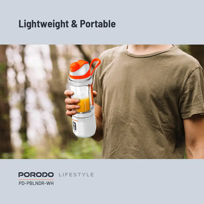 Porodo Lifestyle Dual Spin Portable Rechargable Blender