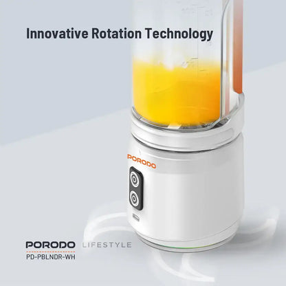 Porodo Lifestyle Dual Spin Portable Rechargable Blender