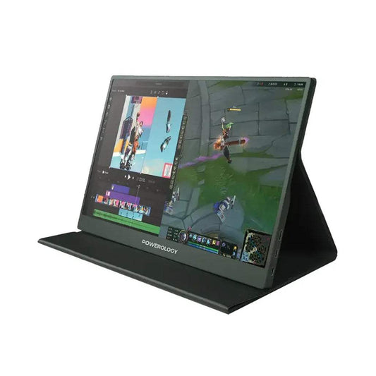 Powerology 15.6" Ultra-Slim Portable 144Hz Monitor – Full HD IPS