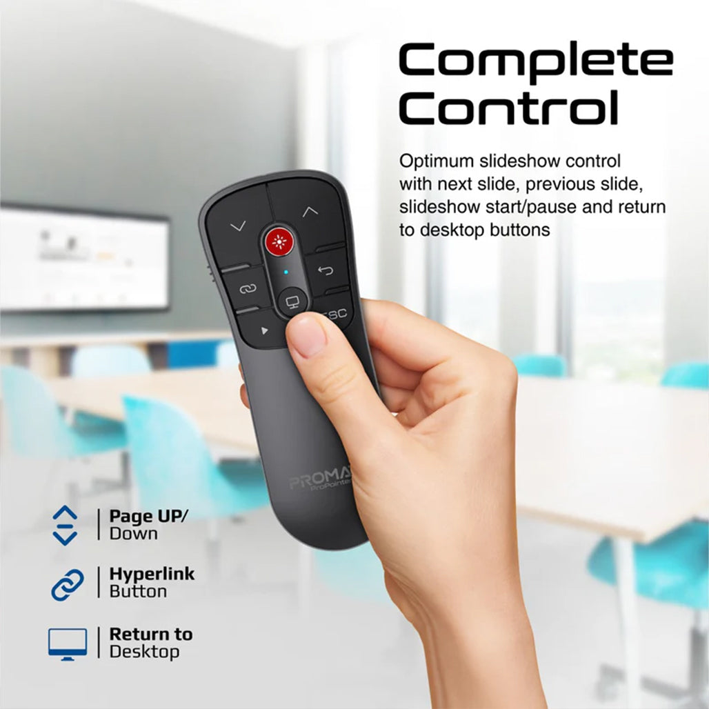 Promate ProPointer - Universal Intuitive Wireless Presenter
