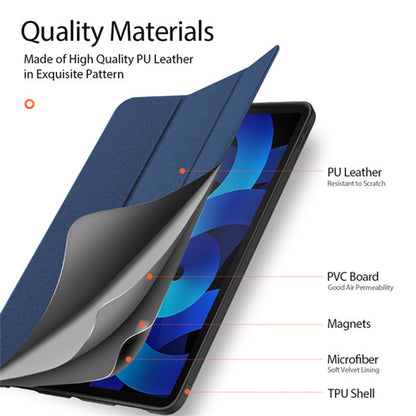 DuxDucis Domo Series Case for iPad Air 11 (2024/2025) / iPad Air 4/5 10.9 – With Apple Pencil Holder & Auto Sleep/Wake