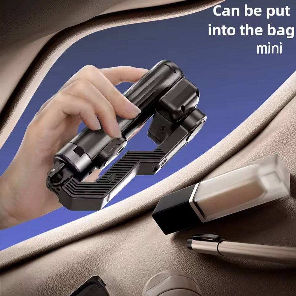 Q31 Single-Axis Stabilizer Selfie Stick Tripod Smart and stable mobile phone holder with Fill Light for Smartphone