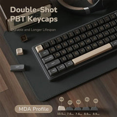 RK ROYAL KLUDGE R65 Mechanical Keyboard – 65% Layout, RGB, Hot-Swappable
