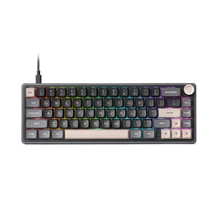 RK ROYAL KLUDGE R65 Mechanical Keyboard – 65% Layout, RGB, Hot-Swappable