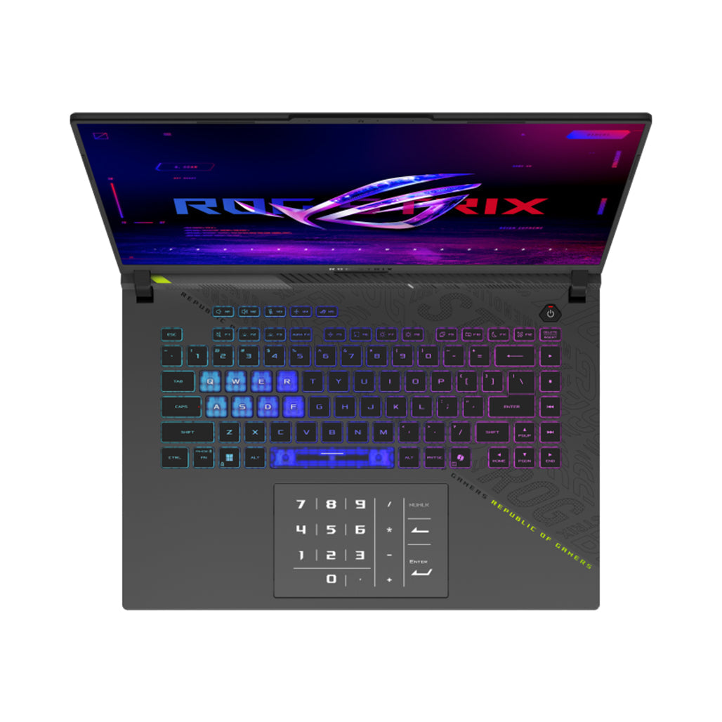 Asus ROG STRIX G16 - G614FR-RV008 - 16" - Ryzen™️ 9 9955HX - 16GB Ram - 1TB SSD - RTX 5070 Ti 12GB - 2 Years Warranty
