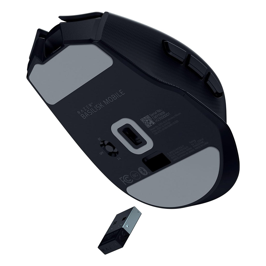 Razer Basilisk Mobile- Portable Ergonomic Wireless Gaming Mouse