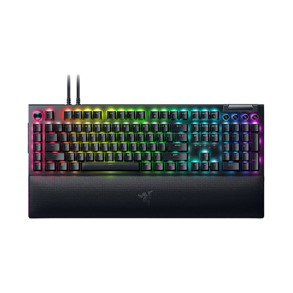 Razer BlackWidow V4 Pro Green Switch - Wired Full-Size Gaming Keyboard