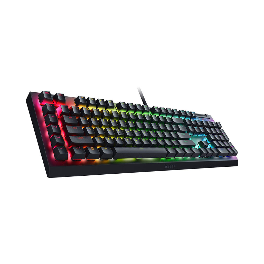 Razer BlackWidow V4 X Green Switch - Wired Full-Size Mechanical Gaming Keyboard