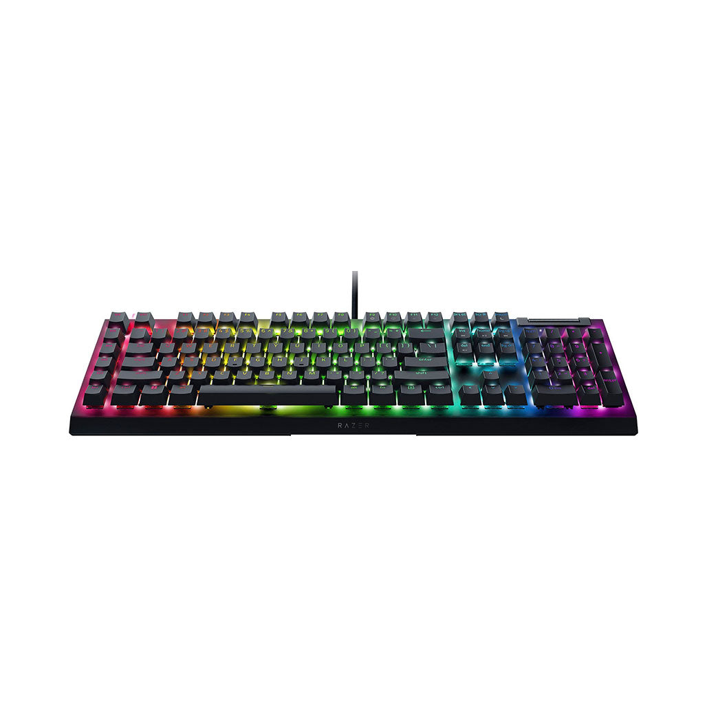 Razer BlackWidow V4 X Green Switch - Wired Full-Size Mechanical Gaming Keyboard