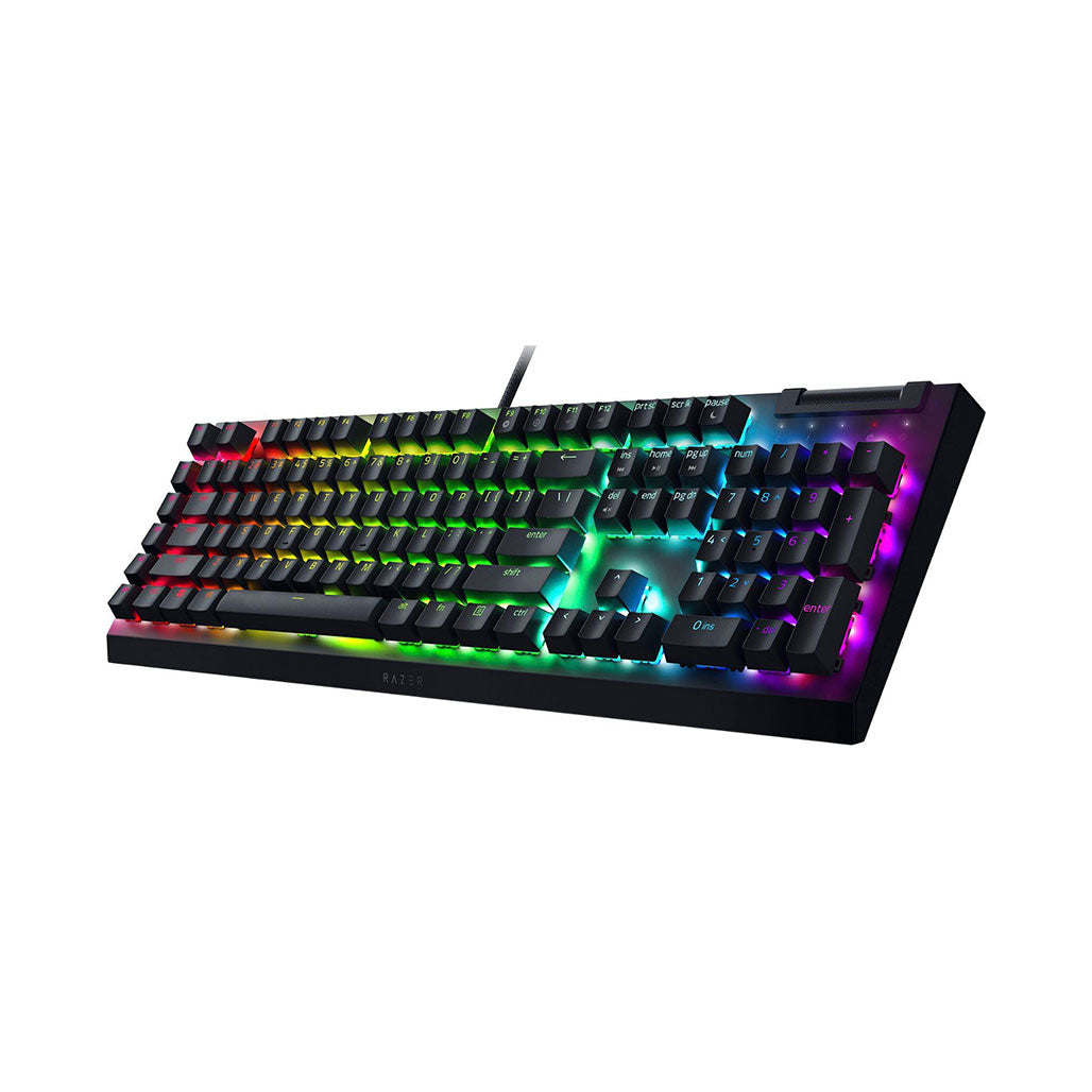 Razer BlackWidow V4 X Green Switch - Wired Full-Size Mechanical Gaming Keyboard