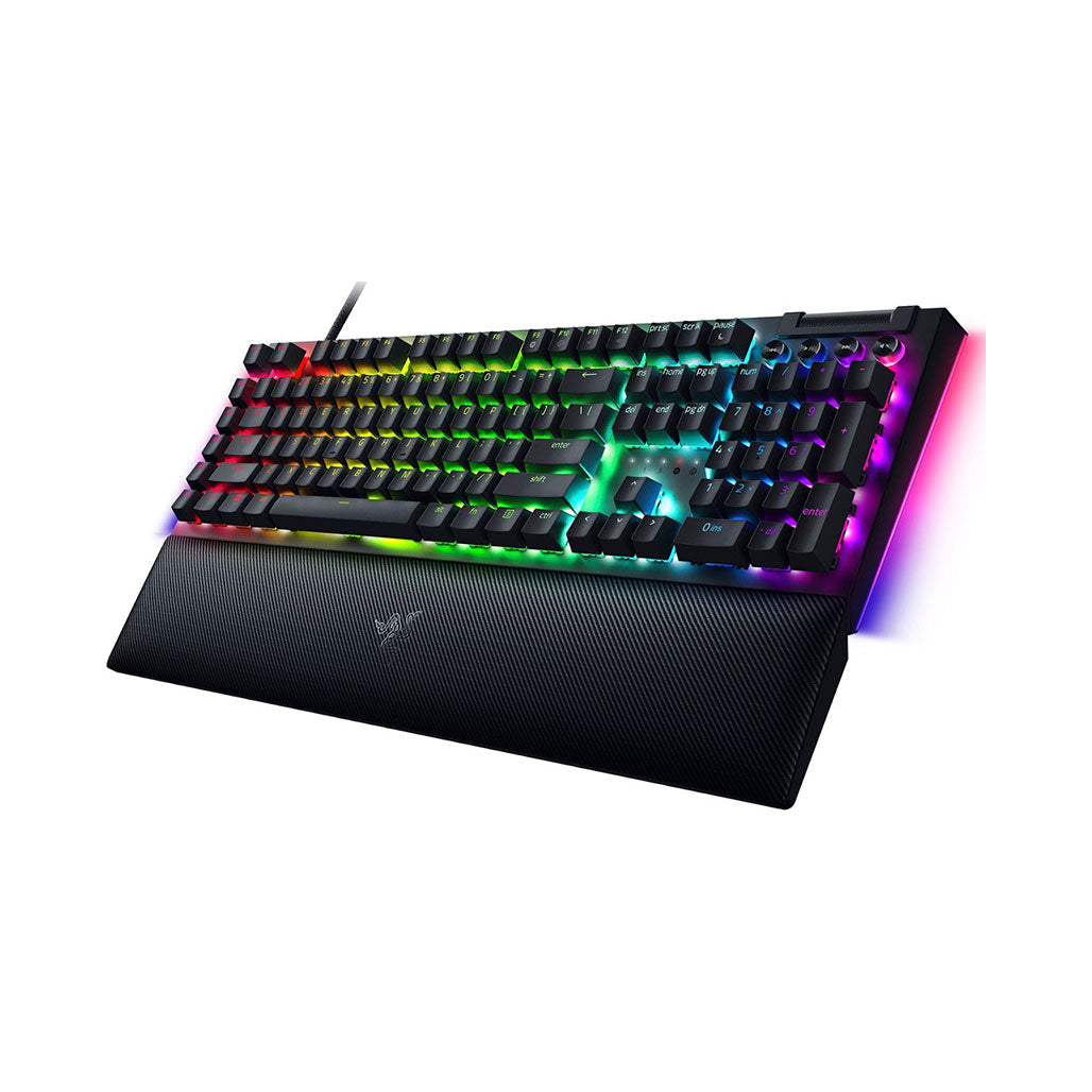 Razer BlackWidow V4 Green Switch - Wired Full-Size Mechanical Gaming Keyboard