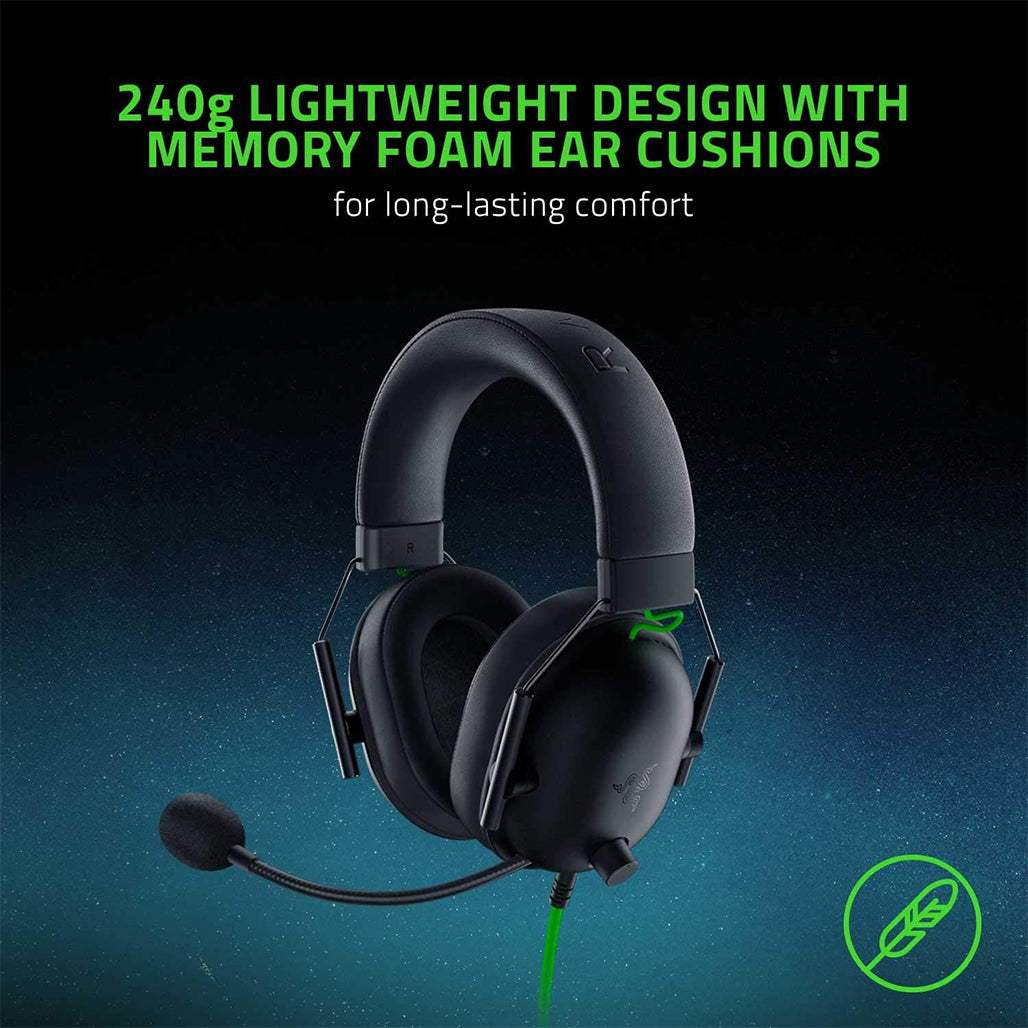 Razer BlackShark V2 X USB Wired Esports Headset – 7.1 Surround Sound