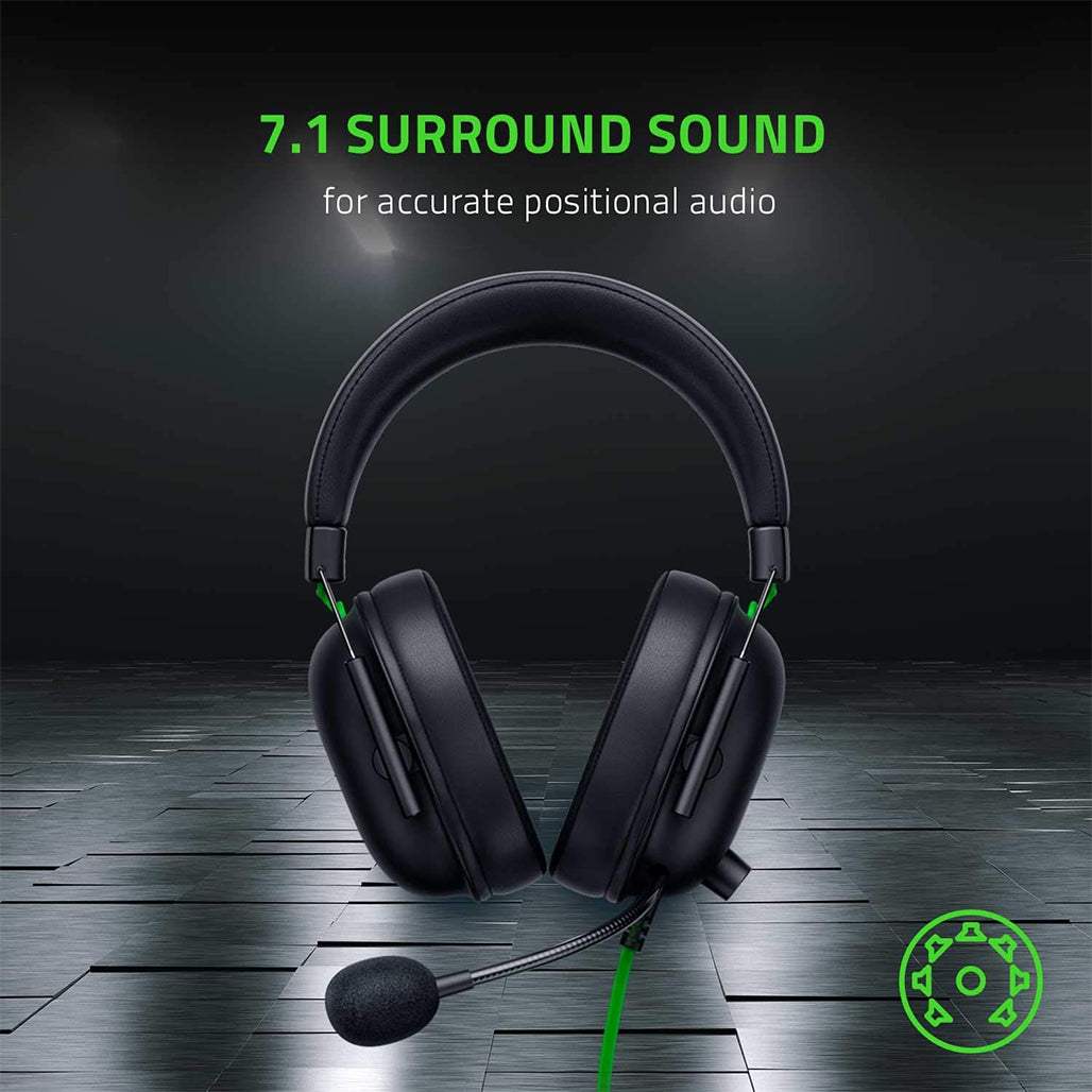 Razer BlackShark V2 X USB Wired Esports Headset – 7.1 Surround Sound