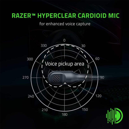 Razer BlackShark V2 X USB Wired Esports Headset – 7.1 Surround Sound