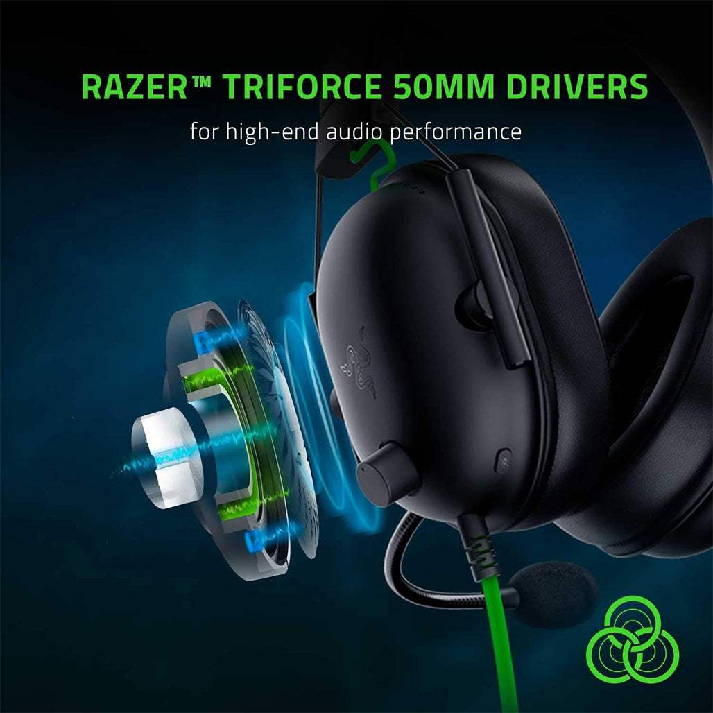 Razer BlackShark V2 X USB Wired Esports Headset – 7.1 Surround Sound