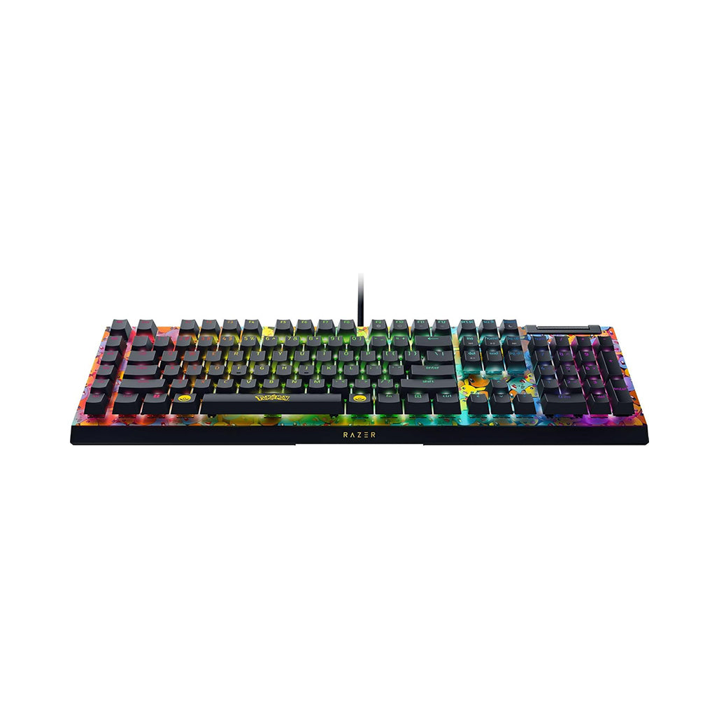 Razer BlackWidow V4 X Pokémon Edition Mechanical Gaming Keyboard – Green Switch