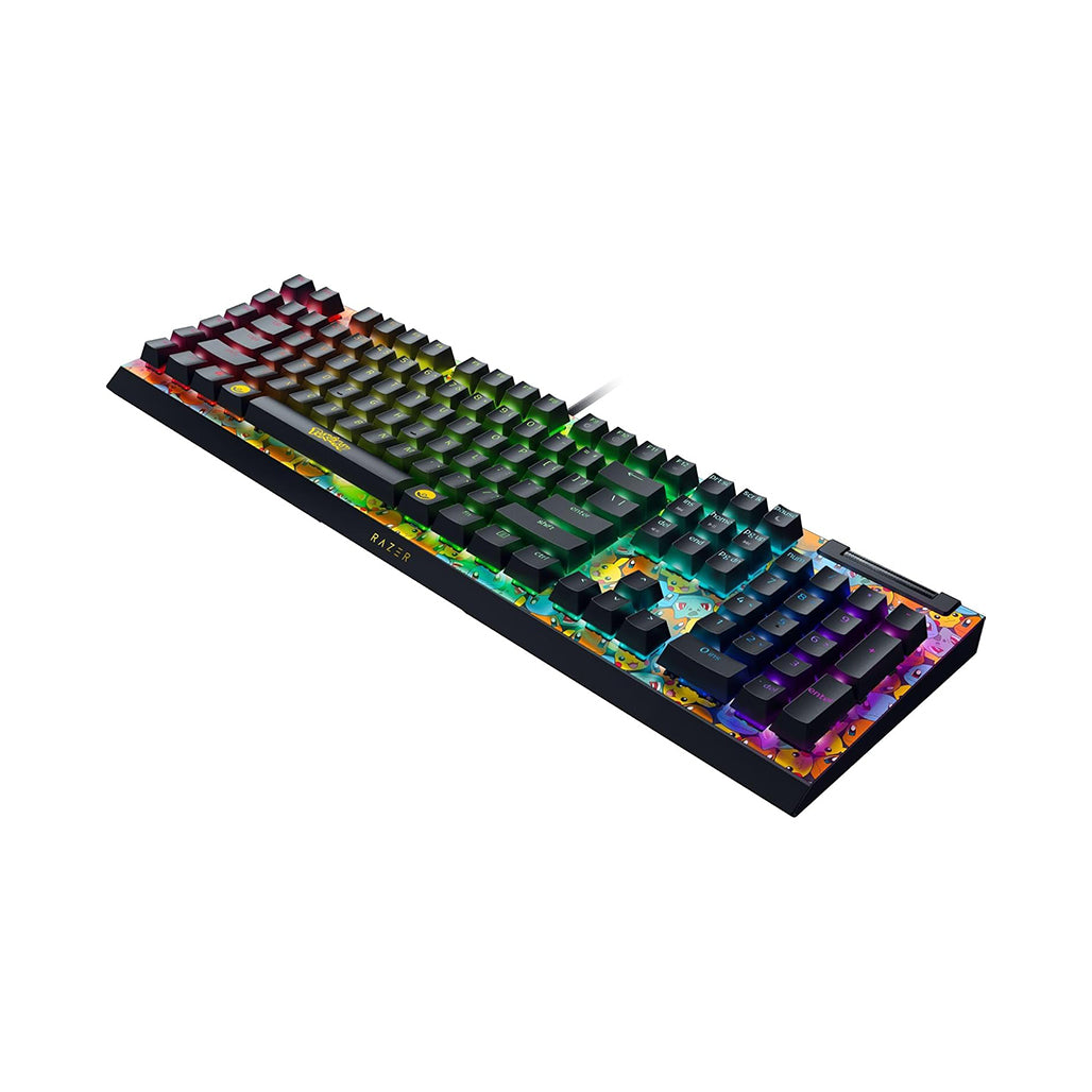 Razer BlackWidow V4 X Pokémon Edition Mechanical Gaming Keyboard – Green Switch